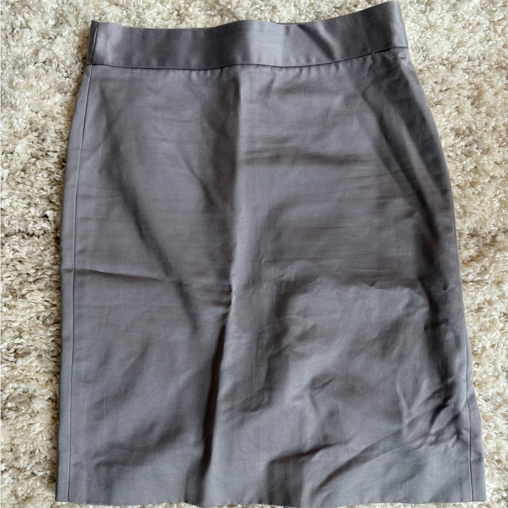 J. Crew Charcoal Pencil Skirt